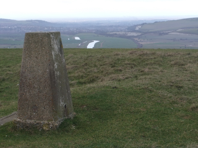Red Lion Pond - trig point