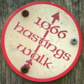 1066 Hastings Walk way mark